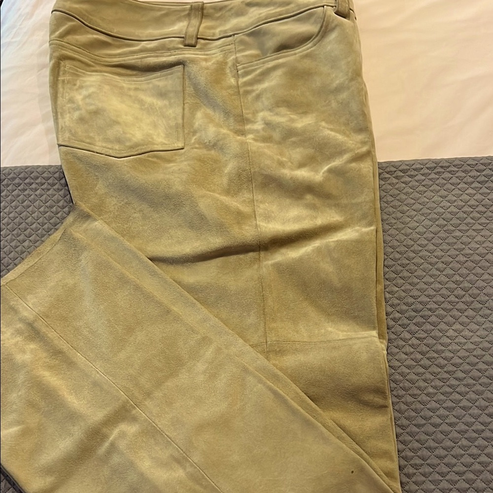 Banana Republic genuine suede pants